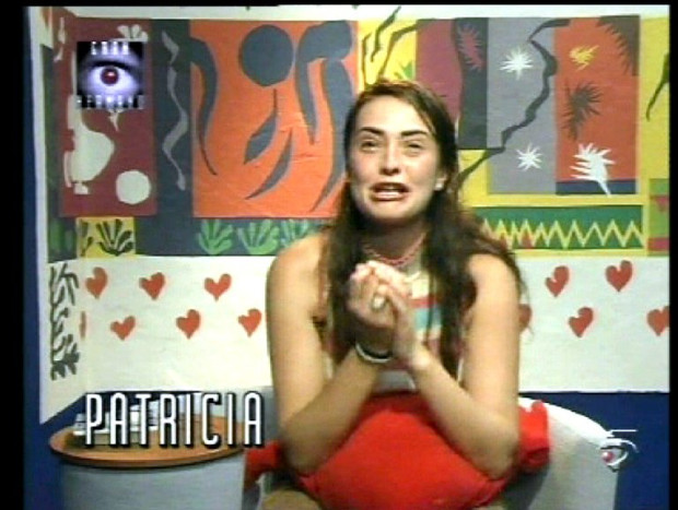 Patricia, en el confesionario.