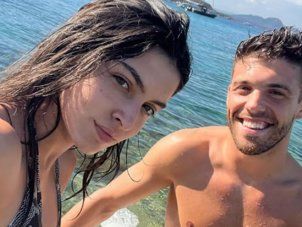 Lucía Rivera y Nacho Méndez en una imagen de verano.