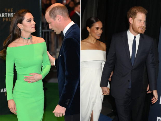 Kate Middleton Principe Guillermo de Inglaterra Harry y Meghan Markle