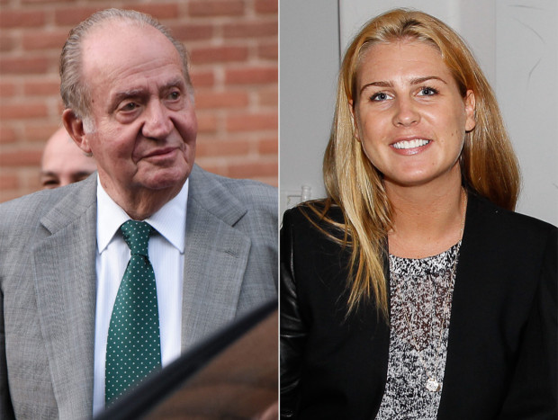 Juan Carlos I y la hija de Corinna