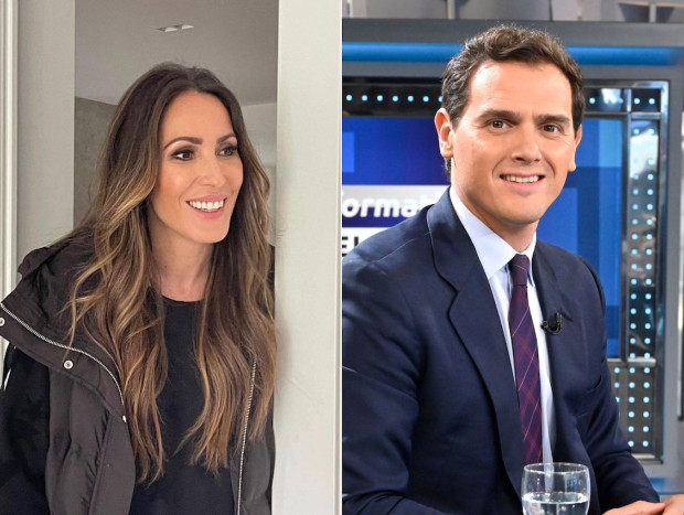 Malú y Albert Rivera, en un montaje