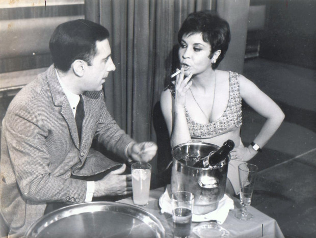 Lina Morgan con Alfredo Landa.