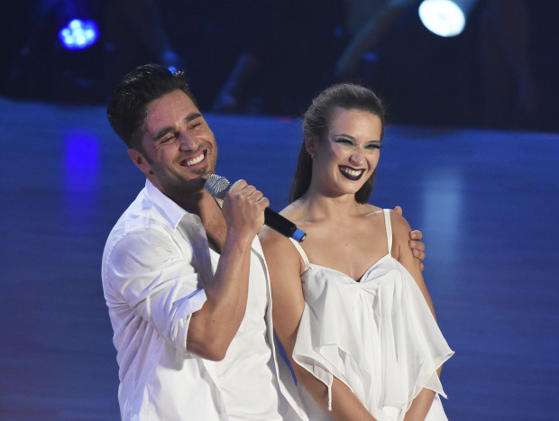 David Bustamante y Yana Olina