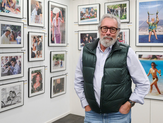 Bernardo Paz comisario de la exposición sobre fotos de famosos.