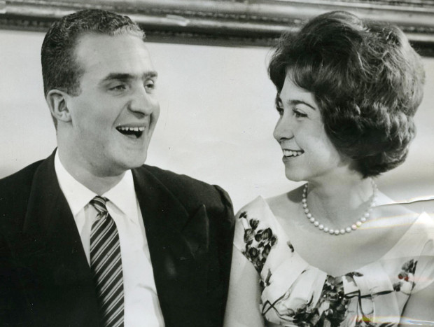 Juan Carlos y Sofía jóvenes