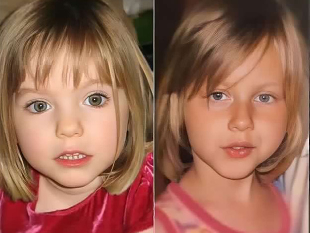 Madeleine McCann y Julia Bedel