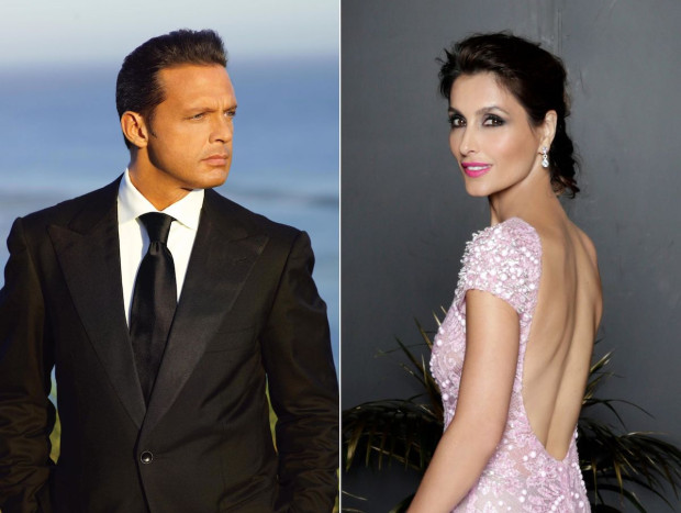 Luis Miguel y Paloma Cuevas en un montaje.