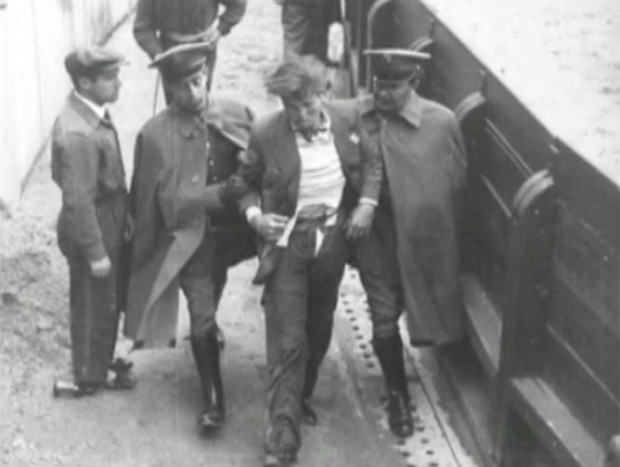 Manuel Benítez arrestado por la Guardia Civil.