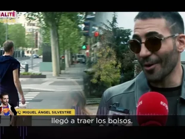 Miguel Àngel Silvestre en unas imágenes de archivo de 'Socialité'.