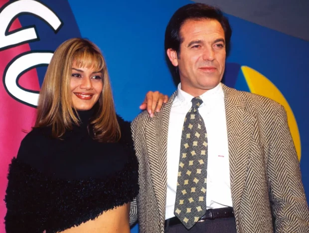 Ivonne Reyes y Pepe Navarro en una imagen de archivo de 1994.