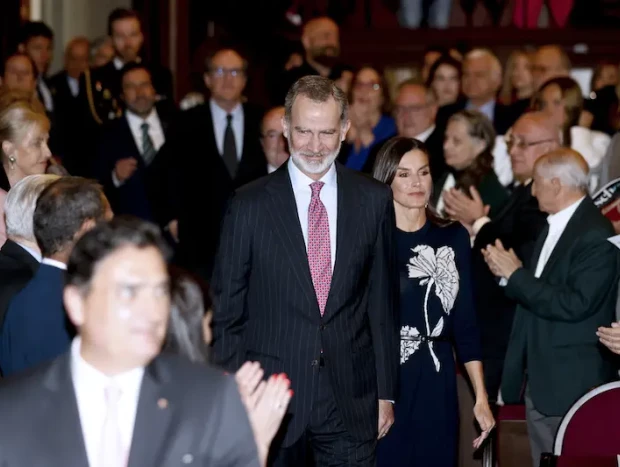 Los reyes Felipe y Letizia en una imagen de redes.