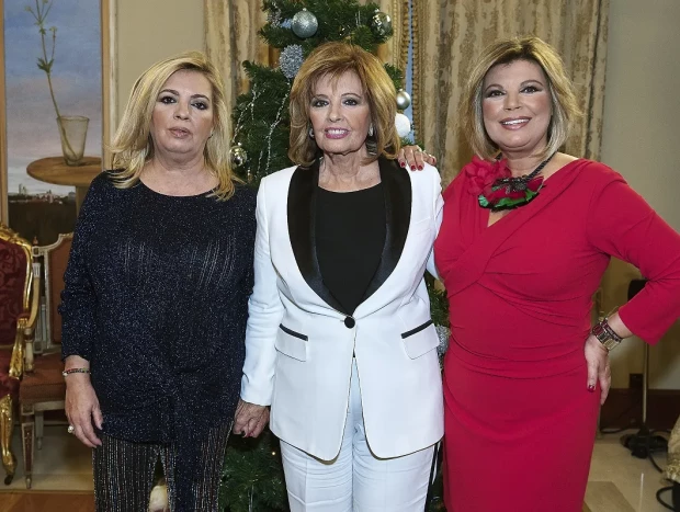 Carmen Borrego, María Teresa Campos y Terelu, en una imagen de archivo.