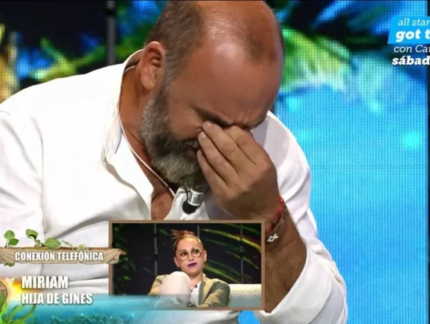 gines llorando hija miriam