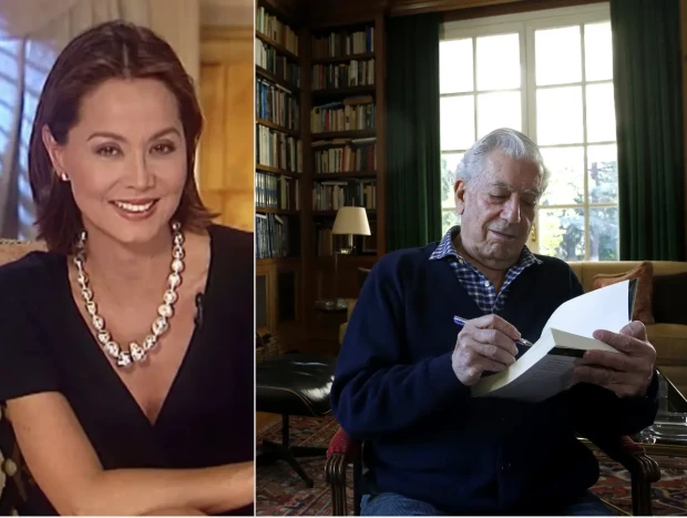 Isabel Preysler y Mario Vargas Llosa.