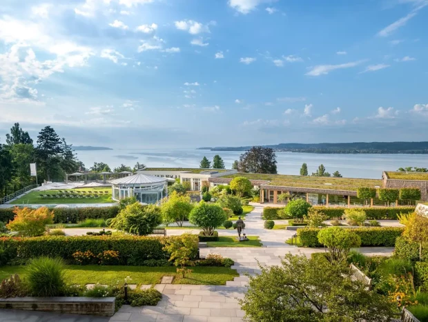 Jardines de la clínica Buchinger.