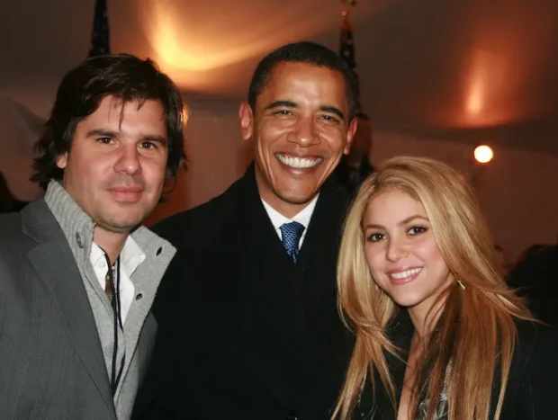 Shakira y Osvaldo Ríos conocieron juntos a Barack Obama.