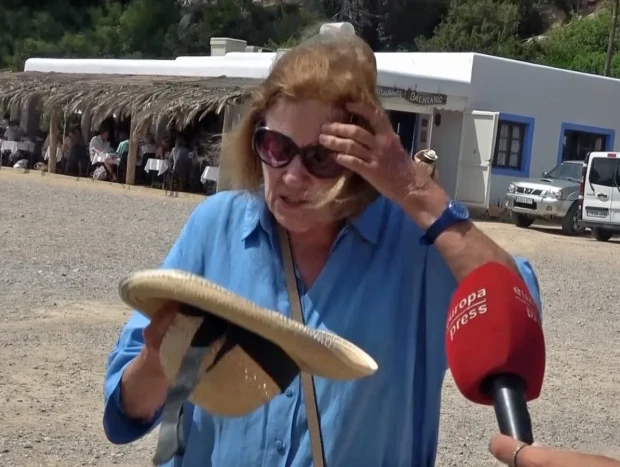 Natalia Figueroa ha hablado con los reporteros de Europa Press. Foto: EP.