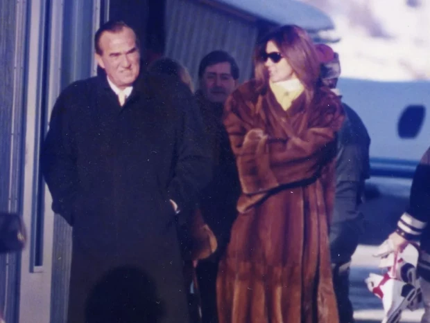 Mar Flores y Fernando Fernández Tapias, durante su relación.