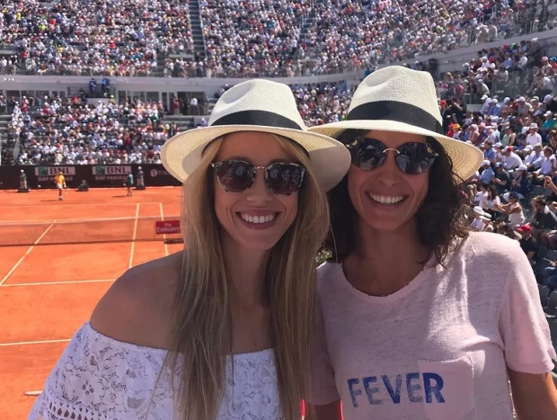 La hermana y la mujer de Rafa Nadal son íntimas amigas.