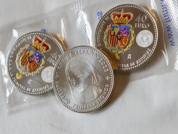 Moneda de la princesa Leonor