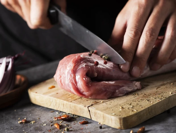 solomillo de cerdo con salsa de nata