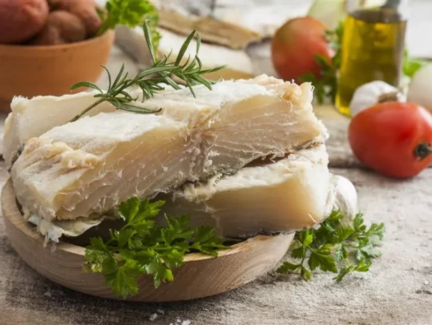 bacalao para la receta de Potaje de vigilia