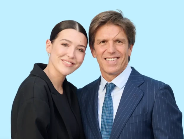 Manuel Diaz El Cordobés y su hija Alba.