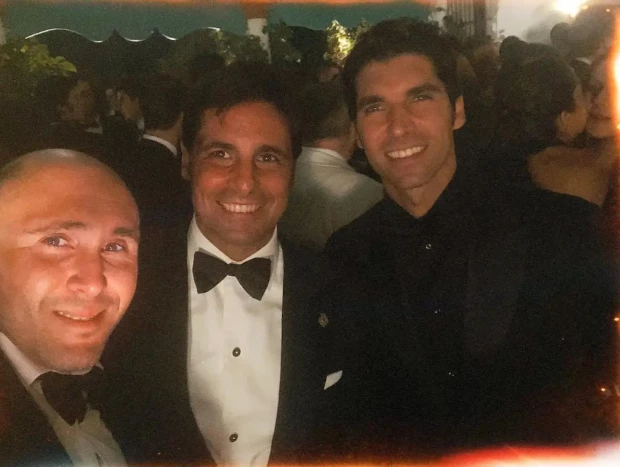 Fran Rivera con Kiko y Cayetano