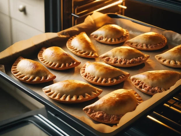 empanadillas en el horno