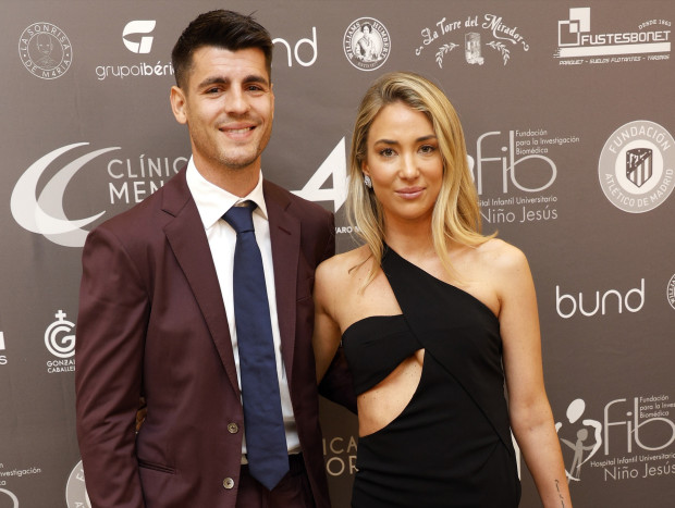 Álvaro Morata y Alice Campello