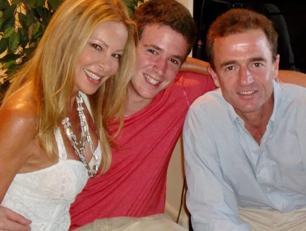 Ana Obregon Alex y Aleesandro Lequio