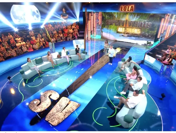 Olga Moreno asistió a la gala 6 de 'Supervivientes: All stars' presentada por Jorge Javier.