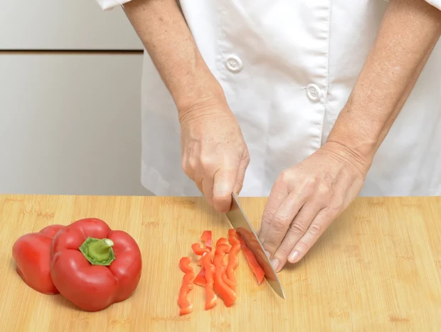 Tiras de pimiento