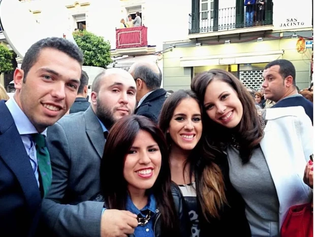 Jessica Bueno y Kiko Rivera con Isa Pantoja y Anabel