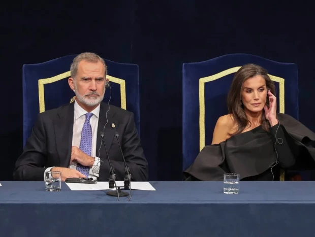 Felipe y Letizia hace unos días en los premios Princesa de Asturias.
