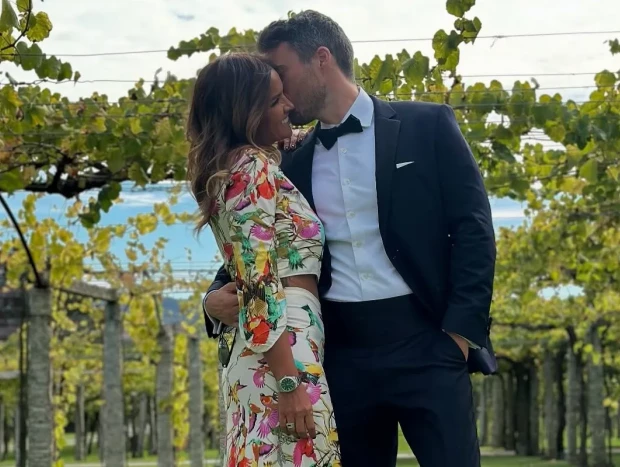 Marta López y su novio, Alejandro Huerta.