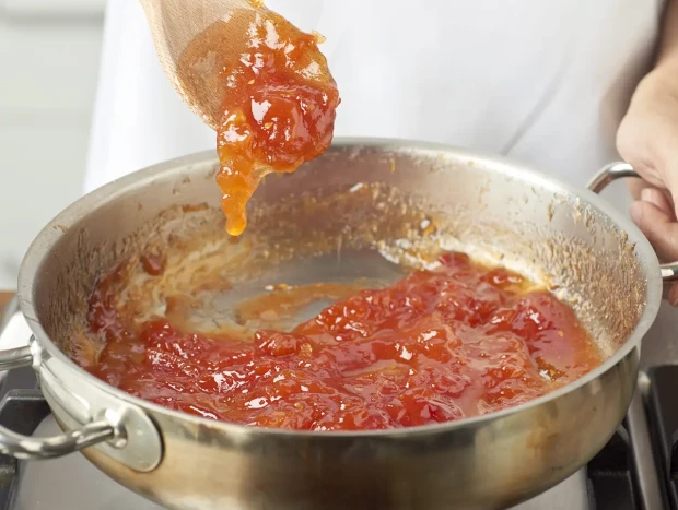 Lomo de cerdo a la sal Truco mermelada