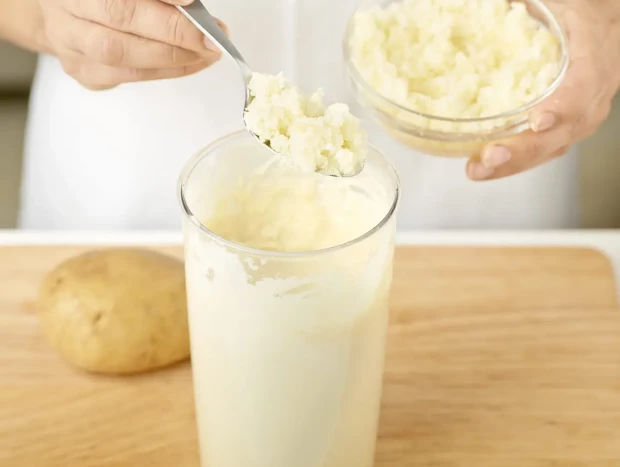 Brandada de merluza. el truco del Chef para que no se corte
