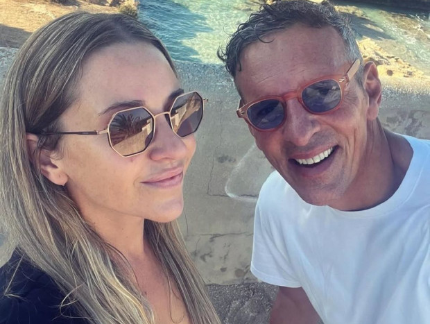 Alexia Pla y Joaquín Prat en una imagen juntos en verano