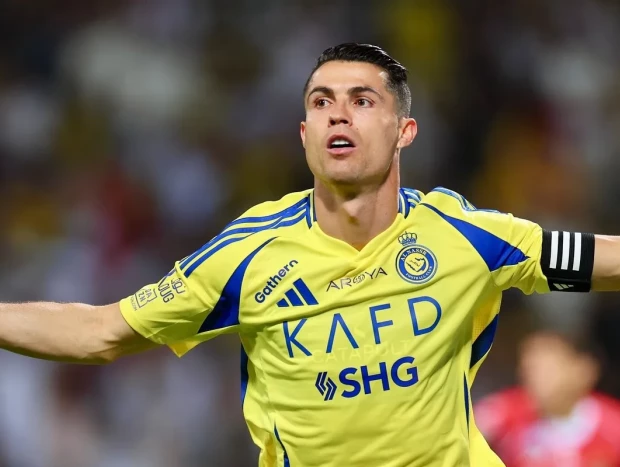 Cristiano Ronaldo jugando con el Al Nassr.