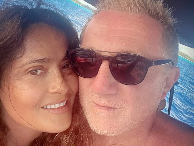 Salma Hayek y François-Henri Pinault.