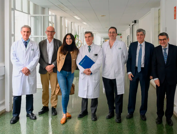 Equipo del doctor Álvaro Urbano.