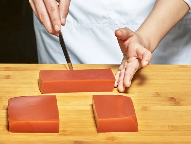 Gelatina de tomate y queso Truco 1