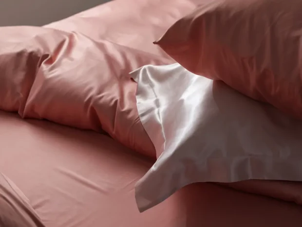 Utilizar una funda de almohada de seda reduce la fricción del pelo mientras dormimos manteniéndolo más limpio y libre de encrespamiento.