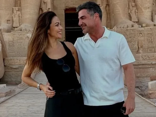 Lara Álvarez y Perico Durán en una imagen de redes