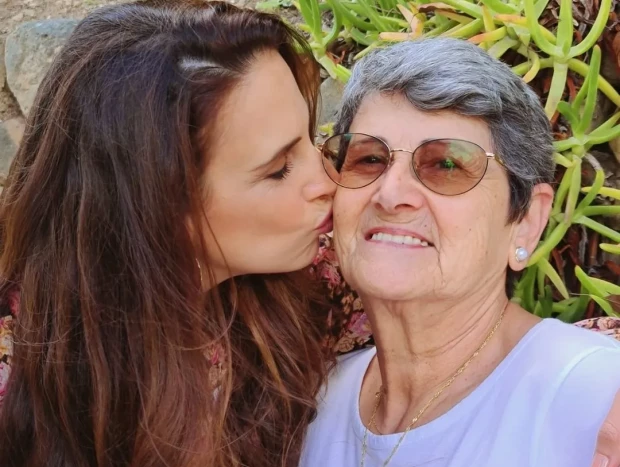 Nuria Fergó y su madre, Ana Gómez.