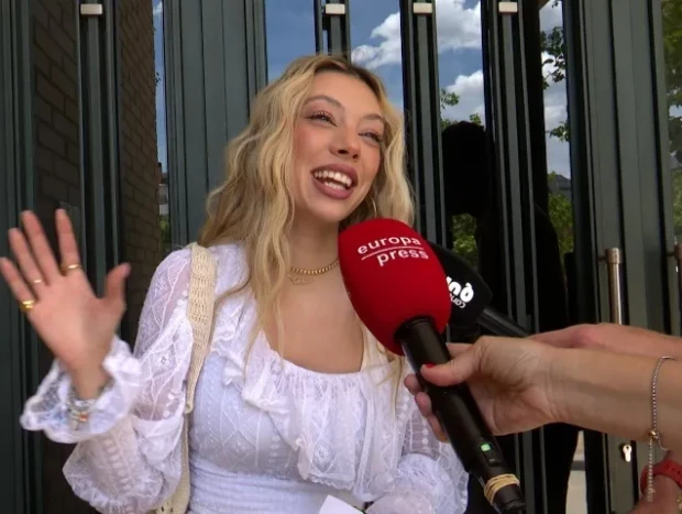 Alejandra Rubio en una imagen de EP sonriendo