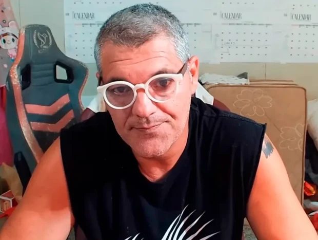 Imagen del primer vídeo de Frank Cuesta, en el que reconocía sus mentiras.