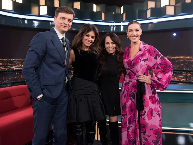 Mónica Cruz en el 'Late Xou' de Marc Giró.
