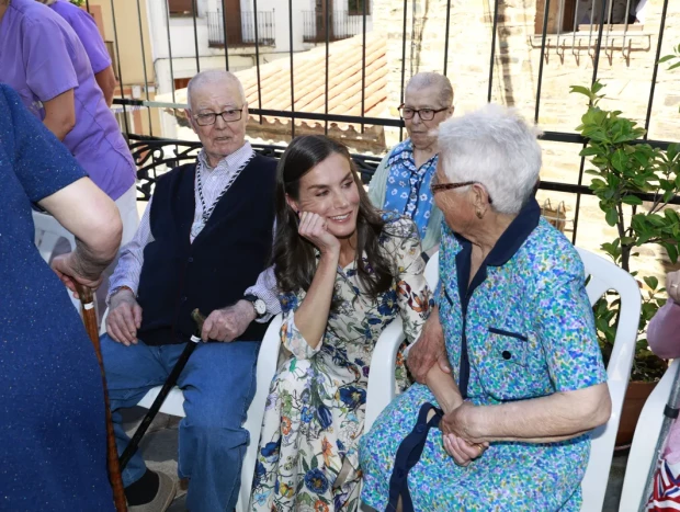 Felipe y Letizia en Guadalupe (Cáceres).